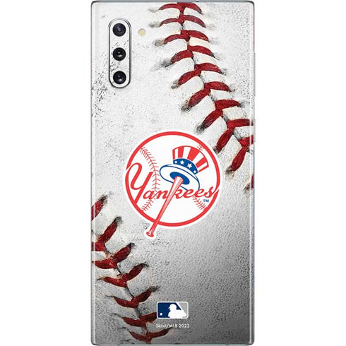 MLB New York Yankees Game Ball Galaxy Note 10 Skin